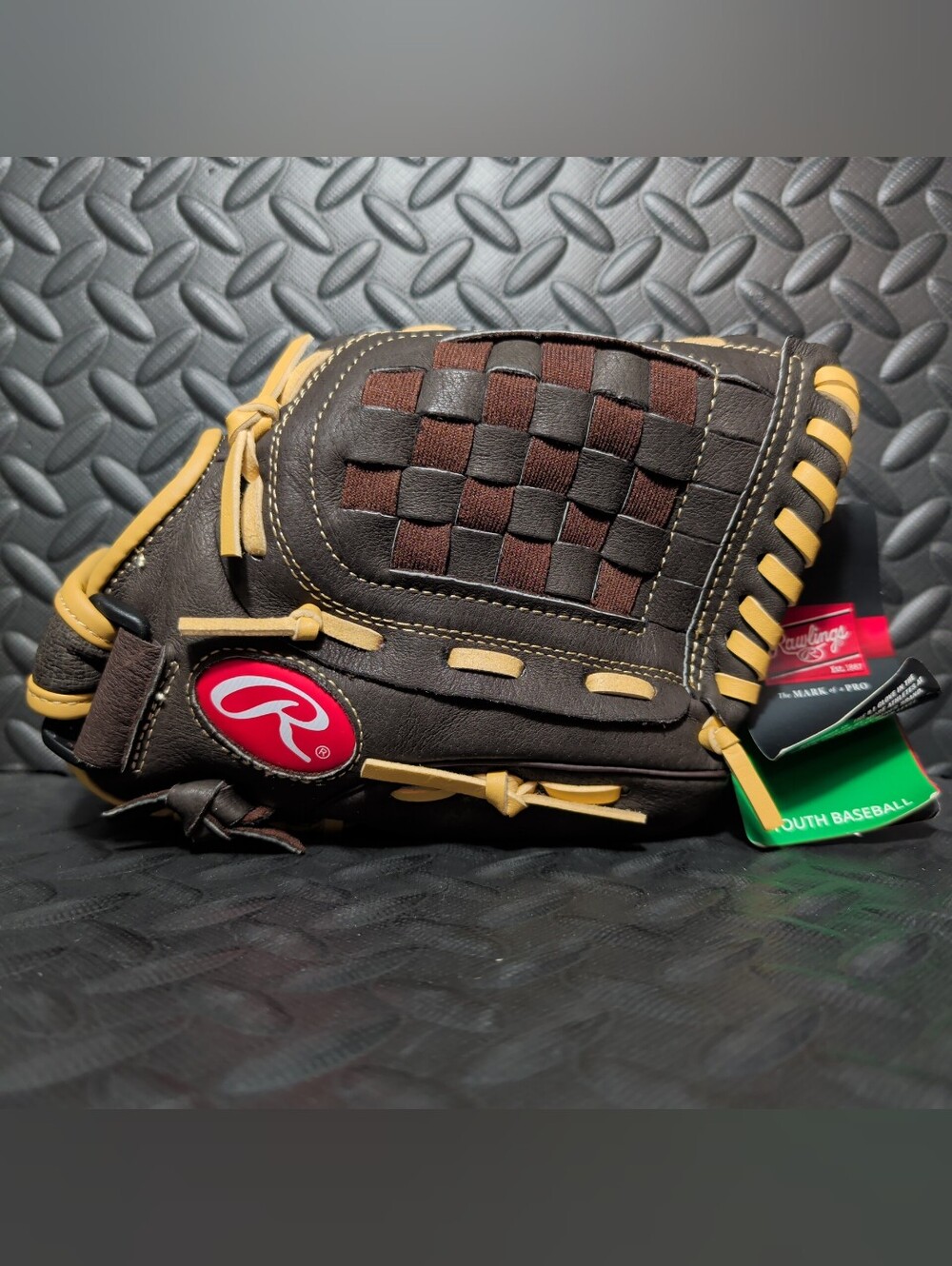 Rawlings Youth Leather Baseball Glove H150BRC 11.5inch Highlight Series